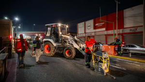 Monterrey Intensifica Rehabilitación de Vialidades Durante la Madrugada