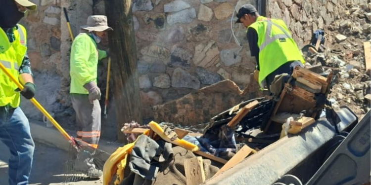 Operativo-de-limpieza Monterrey-limpio La-estanzuela - Apoyo Regio