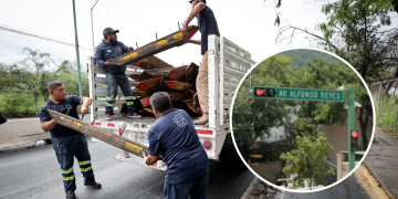 Obra En Alfonso Reyes, Rehabilitación Vial, Movilidad Urbana, Contraflujo, San Pedro - Apoyo Regio