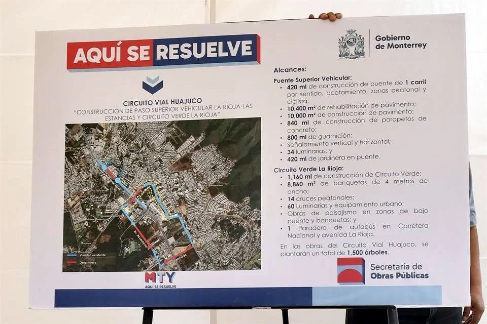 Avance Del Circuito Vial Lleva Un 86 Por Ciento En Monterrey - Apoyo Regio
