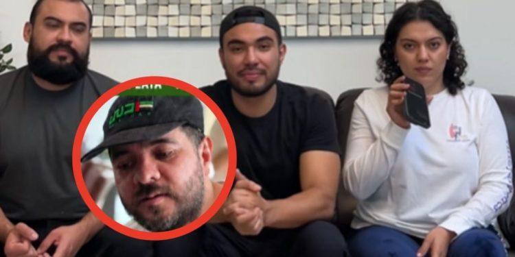 Liberan-a-joven-acusado-falsamente-de-robo - Apoyo Regio Four People Sit on a Couch; a Man in a Cap Circled in Red in the Foreground Looks Down. a Man in Black and a Woman in White Sit Behind Him. - Apoyo Regio